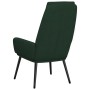 Sillón de relax de tela verde oscuro de vidaXL, Sillones - Ref: Foro24-341317, Precio: 110,36 €, Descuento: %