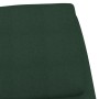 Sillón de relax de tela verde oscuro de vidaXL, Sillones - Ref: Foro24-341317, Precio: 110,36 €, Descuento: %