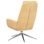 Sillón de relax de piel de ante sintética color crema de vidaXL, Sillones - Ref: Foro24-341328, Precio: 76,96 €, Descuento: %