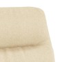 Sillón de relax de tela color crema de vidaXL, Sillones - Ref: Foro24-341132, Precio: 111,66 €, Descuento: %