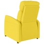 Sillón reclinable de tela amarillo claro de vidaXL, Sillones - Ref: Foro24-341698, Precio: 178,90 €, Descuento: %