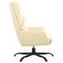 Cream synthetic leather relaxation armchair by vidaXL, Armchairs - Ref: Foro24-341142, Price: 90,99 €, Discount: %