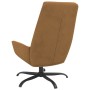 Brown velvet relaxation armchair by vidaXL, Armchairs - Ref: Foro24-341415, Price: 82,99 €, Discount: %