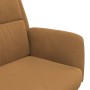 Brown velvet relaxation armchair by vidaXL, Armchairs - Ref: Foro24-341415, Price: 82,99 €, Discount: %