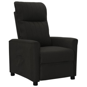 Black fabric recliner by vidaXL, Armchairs - Ref: Foro24-342255, Price: 162,64 €, Discount: %