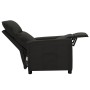 Black fabric recliner by vidaXL, Armchairs - Ref: Foro24-342255, Price: 162,99 €, Discount: %