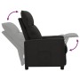 Black fabric recliner by vidaXL, Armchairs - Ref: Foro24-342255, Price: 162,99 €, Discount: %