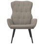 Silla de relajación de terciopelo gris claro de vidaXL, Sillones - Ref: Foro24-341229, Precio: 102,99 €, Descuento: %