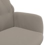 Light gray velvet relaxation chair by vidaXL, Armchairs - Ref: Foro24-341229, Price: 103,15 €, Discount: %