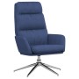 Sillón de relax de tela azul de vidaXL, Sillones - Ref: Foro24-341134, Precio: 113,69 €, Descuento: %