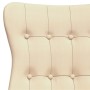 Sillón de relax de tela color crema de vidaXL, Sillones - Ref: Foro24-341270, Precio: 127,22 €, Descuento: %