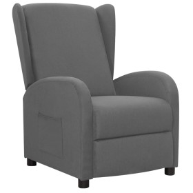 Light Gray Fabric Recliner by vidaXL, Armchairs - Ref: Foro24-342301, Price: 172,99 €, Discount: %