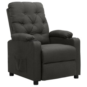 Dark Gray Fabric Recliner by vidaXL, Armchairs - Ref: Foro24-339103, Price: 231,99 €, Discount: %