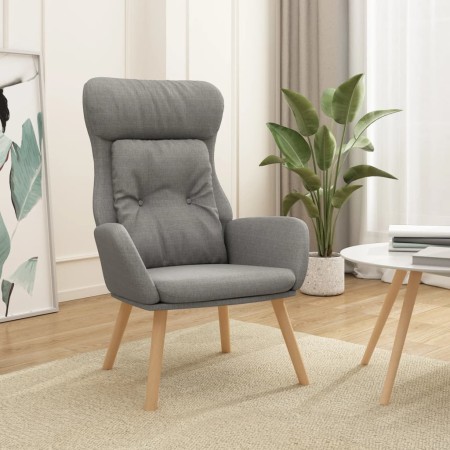 Sillón de relax de tela gris claro de vidaXL, Sillones - Ref: Foro24-341290, Precio: 115,49 €, Descuento: %