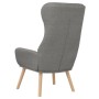 Sillón de relax de tela gris claro de vidaXL, Sillones - Ref: Foro24-341290, Precio: 115,49 €, Descuento: %