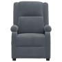 Dark Gray Velvet Recliner by vidaXL, Armchairs - Ref: Foro24-342400, Price: 214,99 €, Discount: %