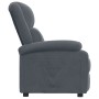 Dark Gray Velvet Recliner by vidaXL, Armchairs - Ref: Foro24-342400, Price: 214,99 €, Discount: %