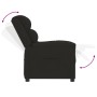 Black Velvet Recliner by vidaXL, Armchairs - Ref: Foro24-342383, Price: 204,99 €, Discount: %