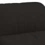 Sillón reclinable de terciopelo negro de vidaXL, Sillones - Ref: Foro24-342383, Precio: 204,42 €, Descuento: %