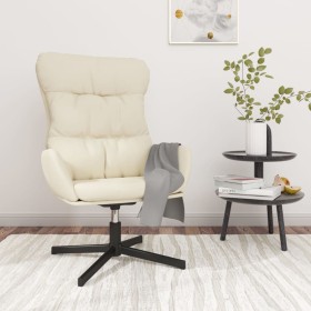 Cream synthetic leather relaxation armchair by vidaXL, Armchairs - Ref: Foro24-341188, Price: 110,42 €, Discount: %