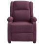 Purple Fabric Recliner by vidaXL, Armchairs - Ref: Foro24-342425, Price: 221,99 €, Discount: %