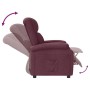 Purple Fabric Recliner by vidaXL, Armchairs - Ref: Foro24-342425, Price: 221,99 €, Discount: %