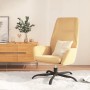 Relaxation armchair in cream-colored synthetic suede leather by vidaXL, Armchairs - Ref: Foro24-341382, Price: 84,99 €, Disco...