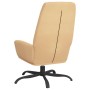 Relaxation armchair in cream-colored synthetic suede leather by vidaXL, Armchairs - Ref: Foro24-341382, Price: 84,99 €, Disco...