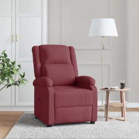 Red Fabric Recliner by vidaXL, Armchairs - Ref: Foro24-342422, Price: 244,88 €, Discount: %