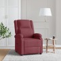 Sillón reclinable de tela rojo tinto de vidaXL, Sillones - Ref: Foro24-342422, Precio: 244,88 €, Descuento: %