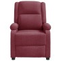 Red Fabric Recliner by vidaXL, Armchairs - Ref: Foro24-342422, Price: 244,99 €, Discount: %