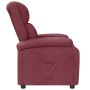 Red Fabric Recliner by vidaXL, Armchairs - Ref: Foro24-342422, Price: 244,99 €, Discount: %