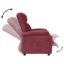 Red Fabric Recliner by vidaXL, Armchairs - Ref: Foro24-342422, Price: 244,99 €, Discount: %