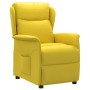 Light Yellow Fabric Recliner by vidaXL, Armchairs - Ref: Foro24-342720, Price: 200,71 €, Discount: %