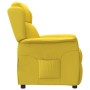 Light Yellow Fabric Recliner by vidaXL, Armchairs - Ref: Foro24-342720, Price: 200,71 €, Discount: %