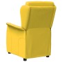 Light Yellow Fabric Recliner by vidaXL, Armchairs - Ref: Foro24-342720, Price: 200,71 €, Discount: %