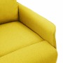 Light Yellow Fabric Recliner by vidaXL, Armchairs - Ref: Foro24-342720, Price: 200,71 €, Discount: %