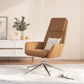 Sillón de relax de piel de ante sintético gris taupe de vidaXL, Sillones - Ref: Foro24-341324, Precio: 99,30 €, Descuento: %