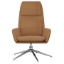 Sillón de relax de piel de ante sintético gris taupe de vidaXL, Sillones - Ref: Foro24-341324, Precio: 99,30 €, Descuento: %