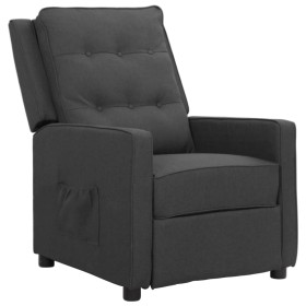 Dark Gray Fabric Recliner by vidaXL, Armchairs - Ref: Foro24-338957, Price: 197,99 €, Discount: %