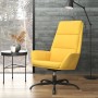 Sillón de relax de terciopelo amarillo mostaza de vidaXL, Sillones - Ref: Foro24-341414, Precio: 103,42 €, Descuento: %