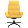 Sillón de relax de terciopelo amarillo mostaza de vidaXL, Sillones - Ref: Foro24-341414, Precio: 103,42 €, Descuento: %