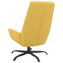 Sillón de relax de terciopelo amarillo mostaza de vidaXL, Sillones - Ref: Foro24-341414, Precio: 103,42 €, Descuento: %