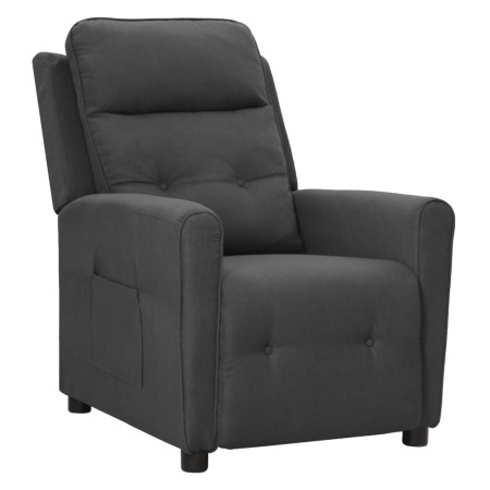 Dark Gray Fabric Recliner by vidaXL, Armchairs - Ref: Foro24-342278, Price: 204,59 €, Discount: %