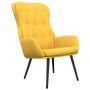 Mustard Yellow Velvet Relaxation Chair by vidaXL, Armchairs - Ref: Foro24-341236, Price: 113,79 €, Discount: %