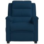 Sillón reclinable de terciopelo azul de vidaXL, Sillones - Ref: Foro24-342387, Precio: 216,99 €, Descuento: %