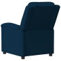 Sillón reclinable de terciopelo azul de vidaXL, Sillones - Ref: Foro24-342387, Precio: 216,99 €, Descuento: %