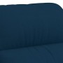 Sillón reclinable de terciopelo azul de vidaXL, Sillones - Ref: Foro24-342387, Precio: 216,99 €, Descuento: %