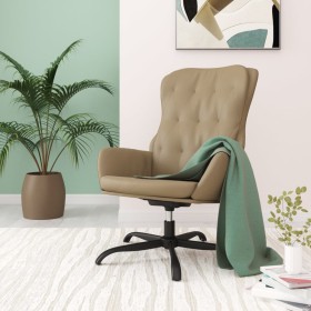 Cappuccino synthetic leather relaxation armchair by vidaXL, Armchairs - Ref: Foro24-341246, Price: 88,99 €, Discount: %