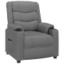 Gray Faux Leather Recliner by vidaXL, Armchairs - Ref: Foro24-348045, Price: 221,99 €, Discount: %